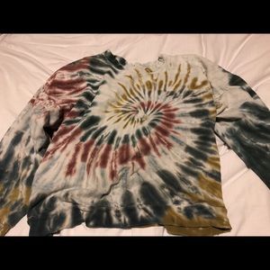 Tie dye sweater